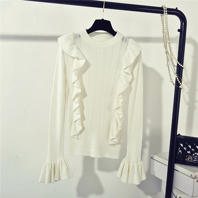 ラウンドネックプルオーバーニット 0010 ラウンドネックプルオーバーニット 0010