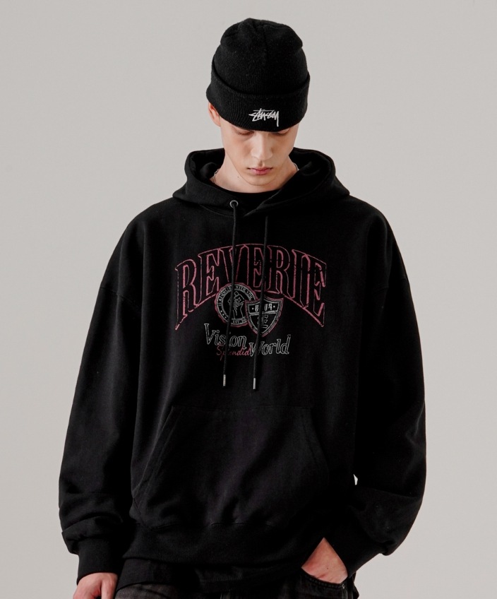 ★EZKATON★送料込★韓国 Reverie Heavy Cotton Hoodie KMHD6740 ☆EZKATON☆送料込☆韓国 Reverie Heavy Cotton Hoodie KMHD6740