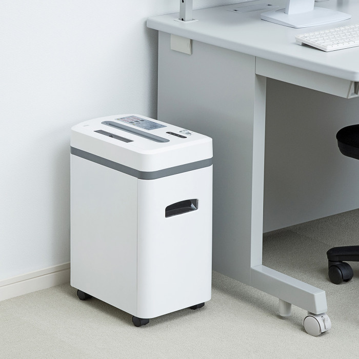 電動シュレッダー ペーパー＆CDシュレッダー PSD-AA6212 キャスター付き