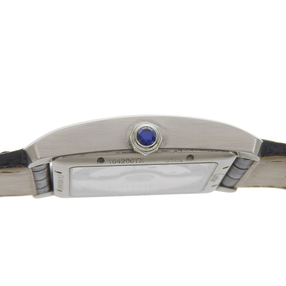 タンクMC cal.1904-PS W5330004 腕時計 ステンレススチール クロコダイル 自動巻き スモールセコンド メンズ 黒文字盤 中古品 タンクMC cal.1904-PS W5330004 腕時計 ステンレススチール クロコダイル 自動巻き スモールセコンド メンズ 黒文字盤 中古品