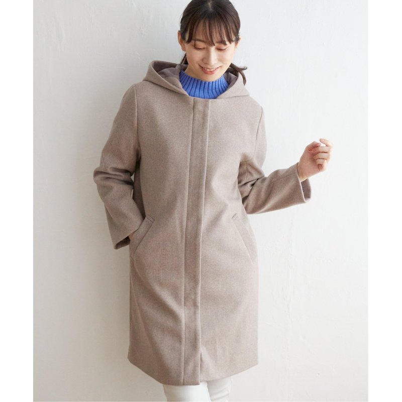 ウールライクフード取り外しコート mdprevattcaulkingandwaterproofing.com
