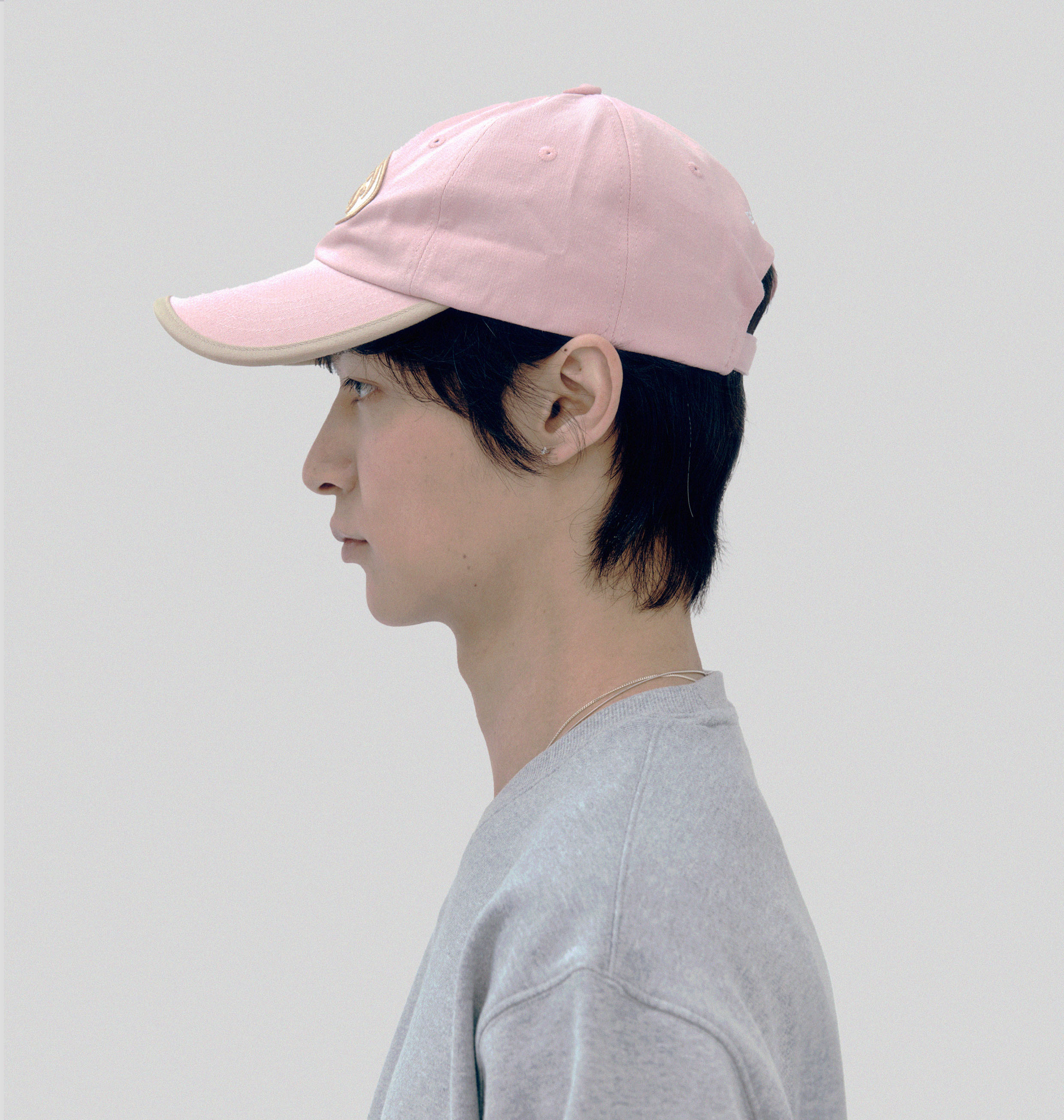 [イミス] 男女兼用 BEIGE TRIMMING ロゴ キャップ 8カラー