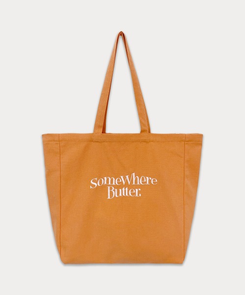 SOMEWHEREBUTTER Wave logo eco bag (5 colors) エコバッグ