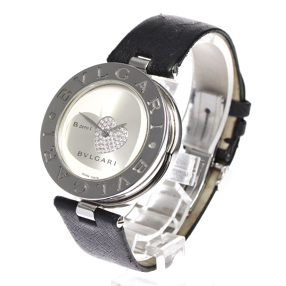 ブルガリ BVLGARI BZ35S B-zero1 ダブルハート ダイヤ クォーツ レディース _795081【中古】