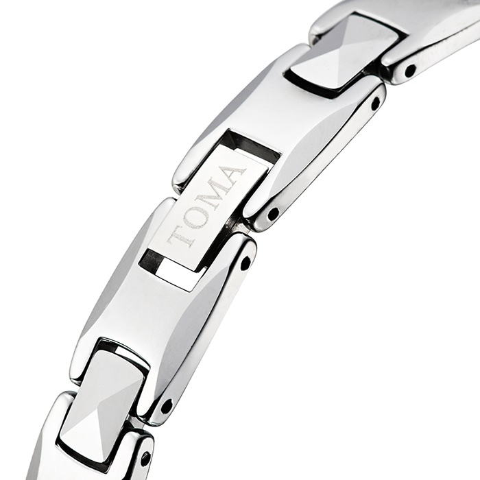 TOMA 磁気ブレスレット シル... : 腕時計・アクセサリー : TOMA2M2F 新品大特価