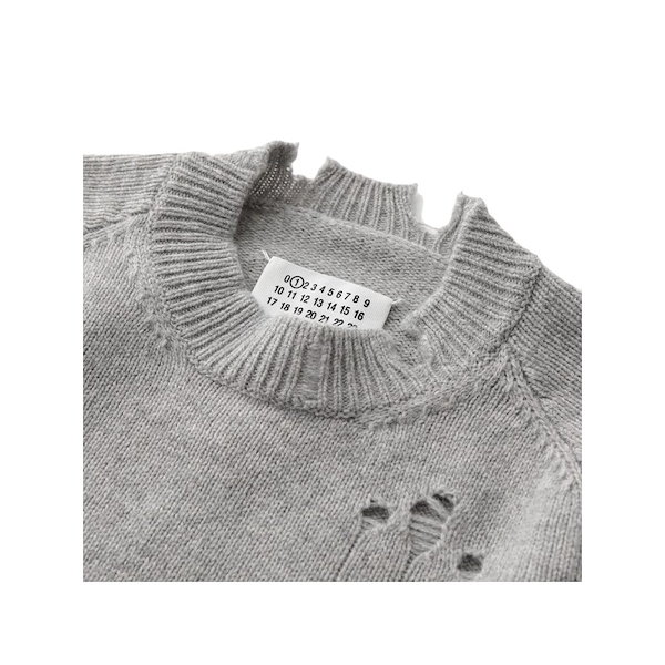 Qoo10] メゾンマルジェラ メゾンマルジェラデストロイウールニットグ