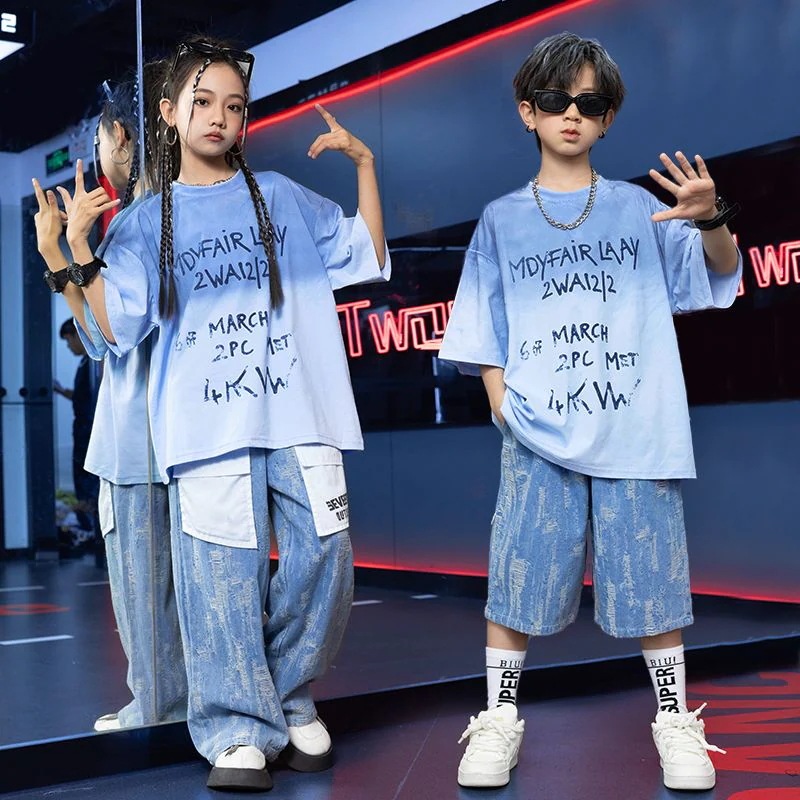 街のダンスの子供のファッション服の子供服のhiphop子供服のドラムの演出服の男の子のヒップホップダンスの演出服 街のダンスの子供のファッション服の子供服のhiphop子供服のドラムの演出服の男の子のヒップホップダンスの演出服