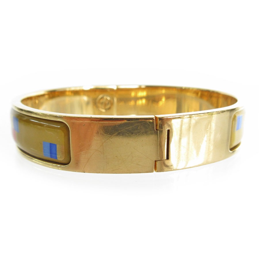 エルメス HERMES バングル ブレスレット クリッククラック メタル/エナメル ゴールド/マルチカラー レディース s0191g エルメス HERMES バングル ブレスレット クリッククラック メタル/エナメル ゴールド/マルチカラー レディース s0191g