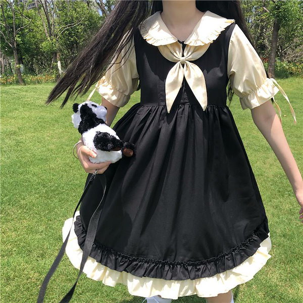 メイド服 コスプレ衣装 新作 メイド コスプレ ワンピース フィッシュ