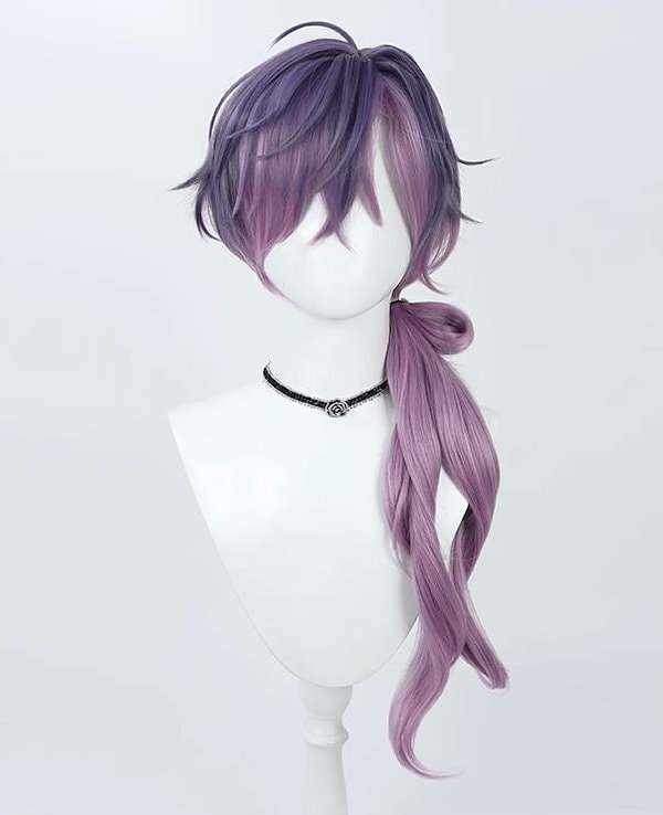 浮奇ヴィオレタ　コスプレ　衣装+ウィッグ　※最終値下げ Qoo10] コスプレウィッグ 浮奇 ヴィオレタ うき