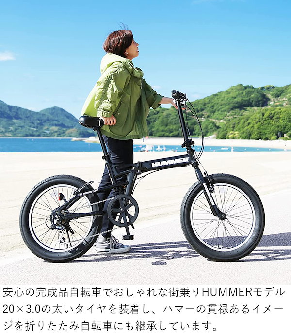 ✨オプション多数✨ HUMMER(ハマー) FDB206FAT-BIKE - 自転車本体