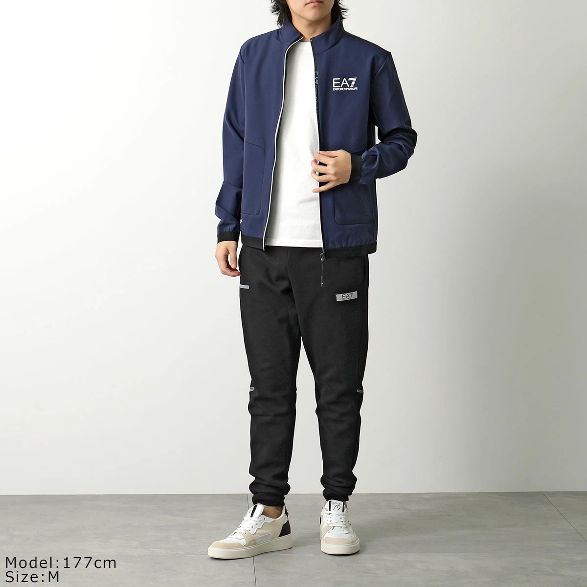 EA7 Emporio Armani ナイロンジャケット　パンツ　サイズM EA7 Emporio Armani ナイロンジャケット パンツ サイズM