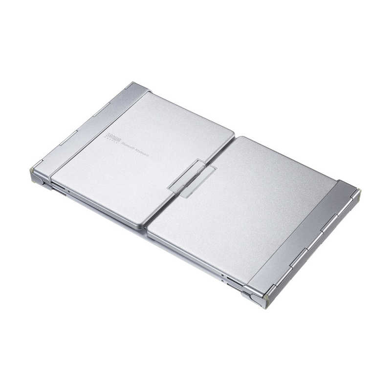 サンワサプライ　キーボード 折りたたみ(Android/iPadOS/iOS/Mac/Windows11対応) ［有線・ワイヤレス /Bluetooth・USB］ ホワイト　SKB-BT35W