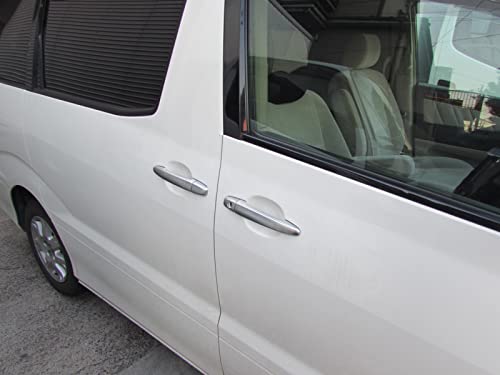 BRIGHTZ ウィッシュ 10 11 14 ドアハンドルカバー ノブ サテンシルバー 【 DHC－NOBU－382 】 ANE10G ANE11W ZNE10G ZNE14G ANE10 ANE11