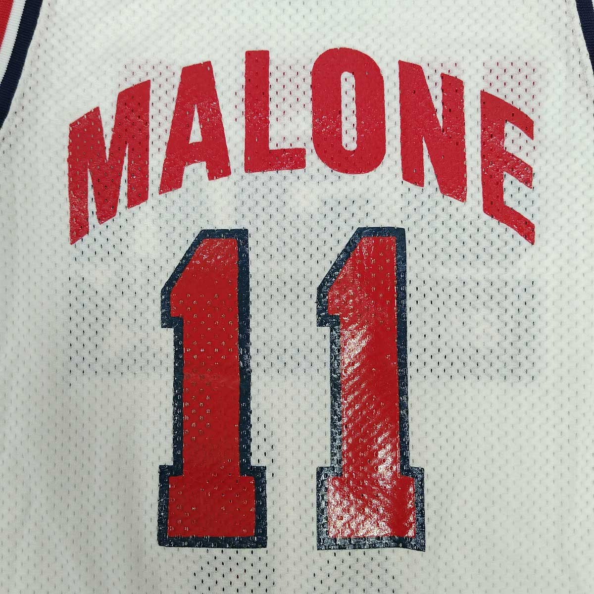 Champion - チャンピオン バスケットボール USA アメリカ代表 ドリームチーム ユニフォーム ジャージ #11 MALONE カール・マローン O CHAMPION チャンピオン バスケットボール USA アメリカ代表 ドリーム