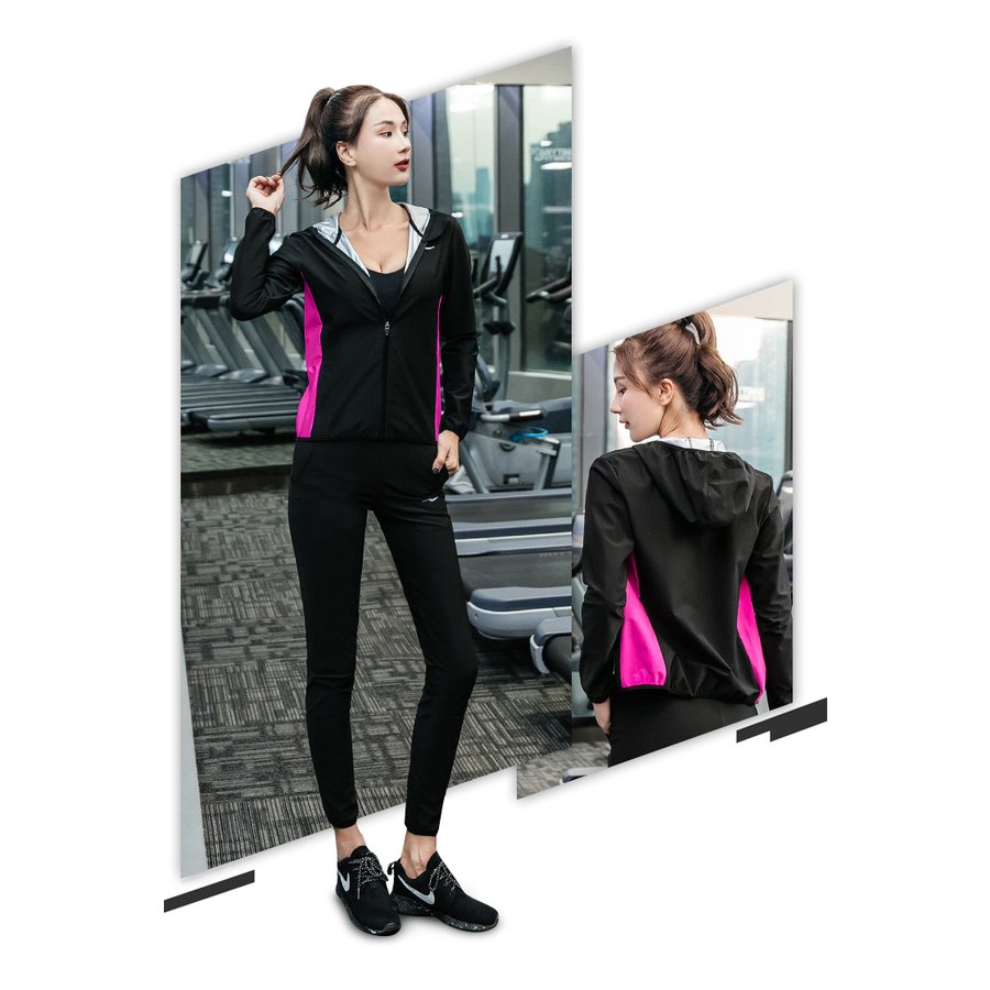 即日発送!3点セット サウナスーツ レディース ダイエット洗濯可 大量発汗 ランニング ウォー 即日発送!3点セット サウナスーツ レディース ダイエット洗濯可 大量発汗 ランニング ウォー