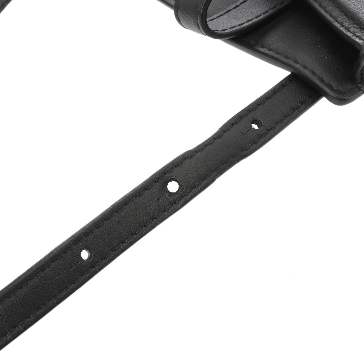 フォンケース ブラック 8BS026 レディース レザー ショルダーバッグ Aランク 中古 銀蔵