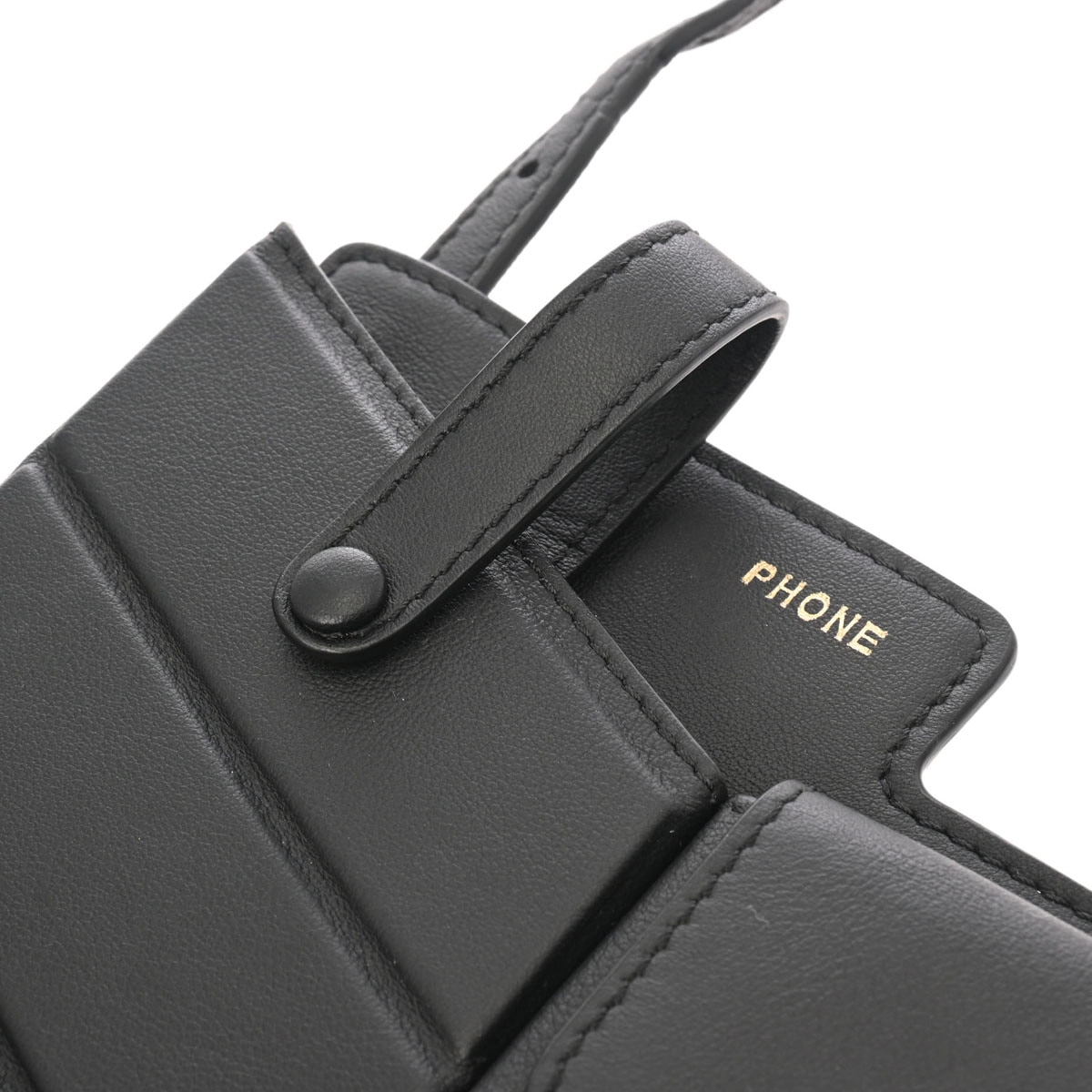 フォンケース ブラック 8BS026 レディース レザー ショルダーバッグ Aランク 中古 銀蔵