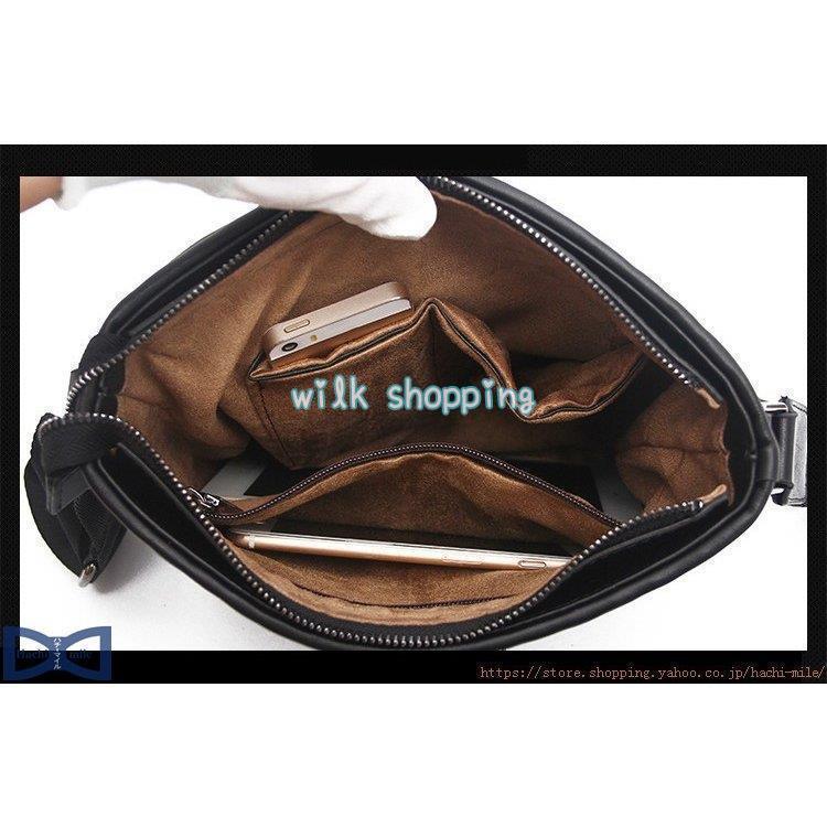 ショルダーバッグ メンズ ビジネスバッグ レザーバッグ 無地 シンプル 通勤 ショルダー カバン 斜めがけ フォーマル 父の日