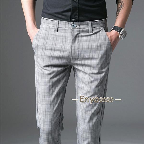 上品 スラックス メンズ ロングパンツ チノパン スリム ストレッチ チェック柄 カジュアル パンツ ビジネス フォーマル 通勤 士 父の日 彼氏 上品 スラックス メンズ ロングパンツ チノパン スリム ストレッチ チェック柄 カジュアル パンツ ビジネス フォーマル 通勤 士 父の日 彼氏