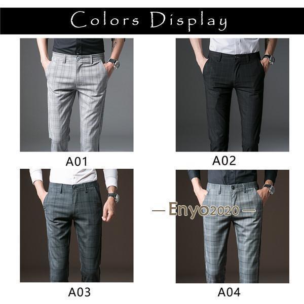 上品 スラックス メンズ ロングパンツ チノパン スリム ストレッチ チェック柄 カジュアル パンツ ビジネス フォーマル 通勤 士 父の日 彼氏 上品 スラックス メンズ ロングパンツ チノパン スリム ストレッチ チェック柄 カジュアル パンツ ビジネス フォーマル 通勤 士 父の日 彼氏