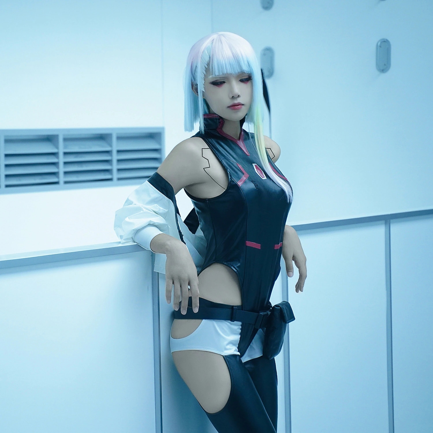 Cyberpunk: Edgerunners サイバーパンク:エッジランナーズ Lucy ルーシー コスプレ衣装 コスチューム イベント ハロウィン 仮装 変装 Cyberpunk: Edgerunners サイバーパンク:エッジランナーズ Lucy ルーシー コスプレ衣装 コスチューム イベント ハロウィン 仮装 変装