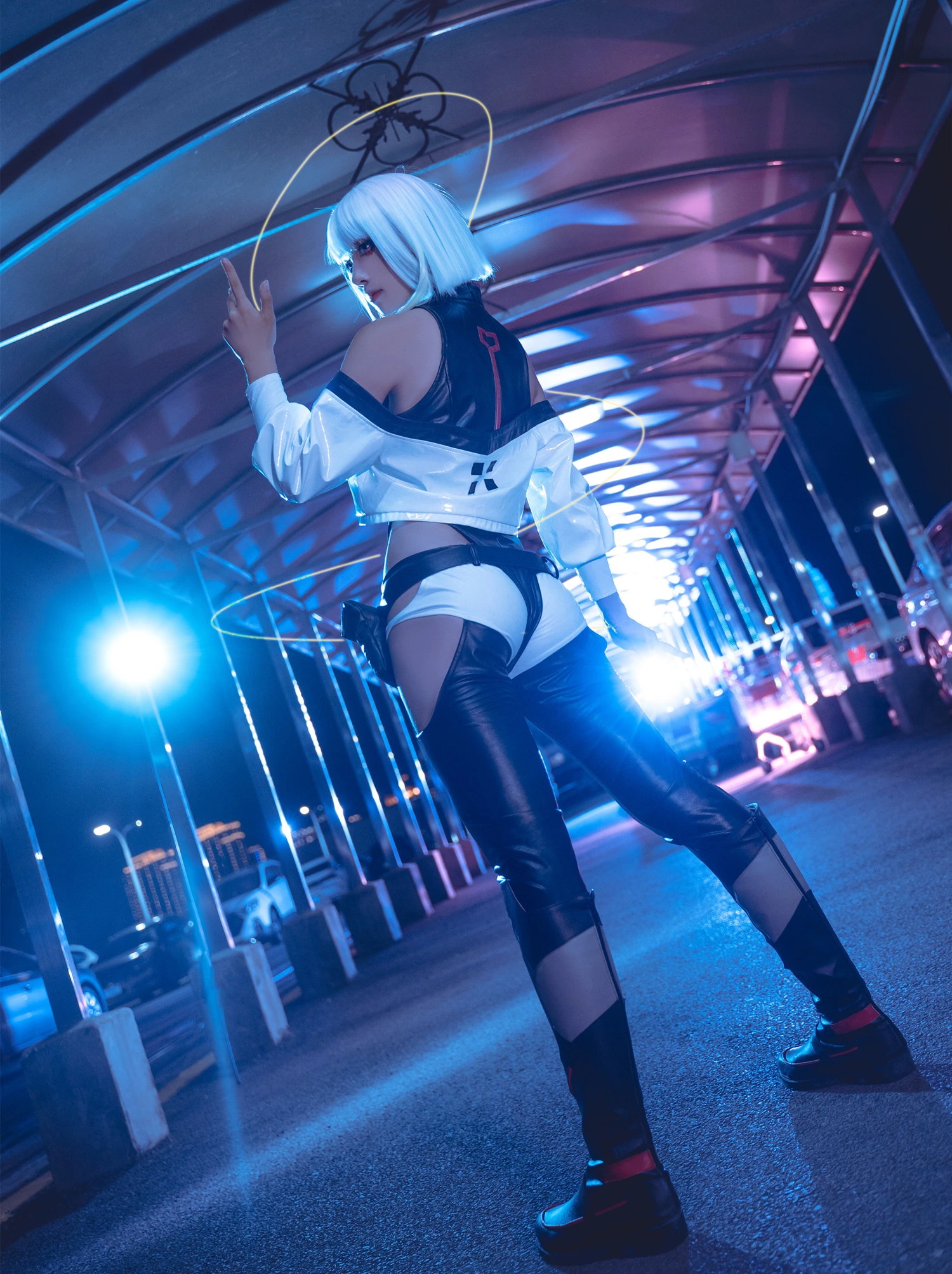 Cyberpunk: Edgerunners サイバーパンク:エッジランナーズ Lucy ルーシー コスプレ衣装 コスチューム イベント ハロウィン 仮装 変装 Cyberpunk: Edgerunners サイバーパンク:エッジランナーズ Lucy ルーシー コスプレ衣装 コスチューム イベント ハロウィン 仮装 変装