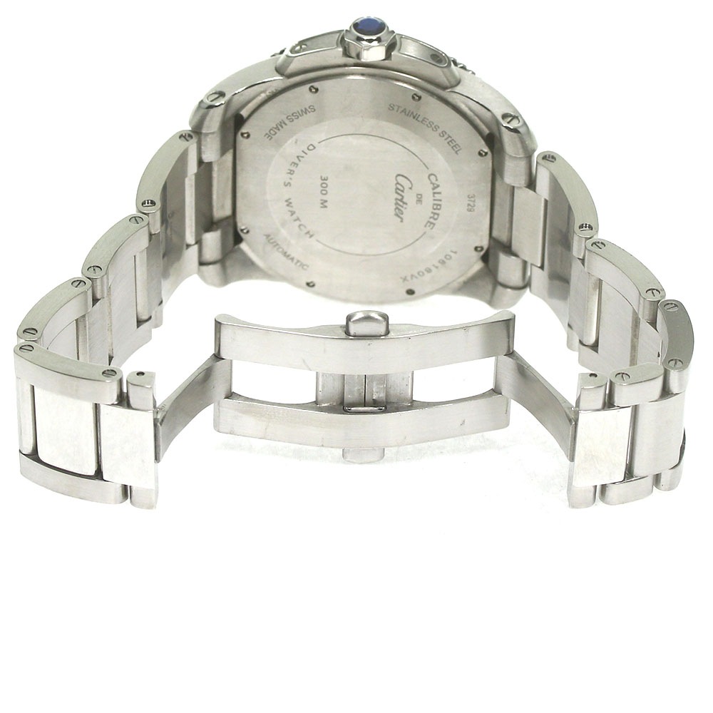 カルティエ CARTIER W7100057 カリブル ドゥ カルティエ ダイバー デイト 自動巻き メンズ 保証書付き_793037【中古】