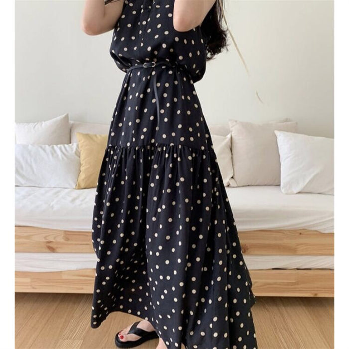 即納 ノースリーブワンピース レディース ロングワンピース マキシ丈 ロング丈 ティアードワンピース ノースリーブ ワンピ 水玉 体型カバー ゆったり ゆるっとワンピース シンプル かわいい 春 夏 即納 ノースリーブワンピース レディース ロングワンピース マキシ丈 ロング丈 ティアードワンピース ノースリーブ ワンピ 水玉 体型カバー ゆったり ゆるっとワンピース シンプル かわいい 春 夏