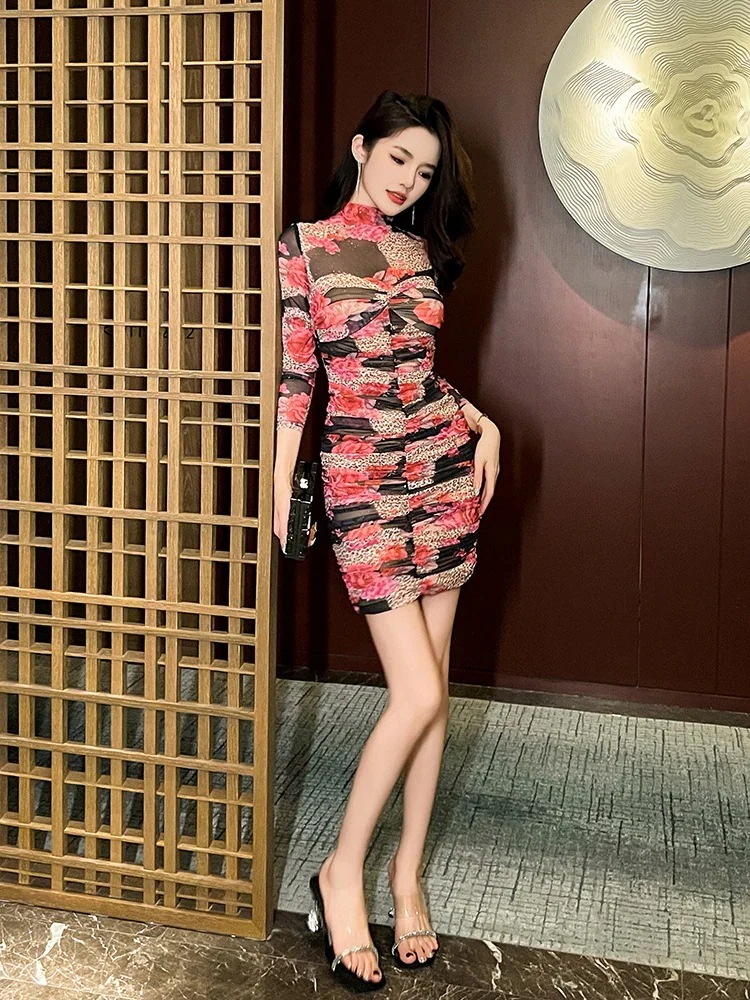 2024 秋 ワンピース ドレス キャミ スリム マーメイド ノースリーブ ロング セクシー キャバ ウェディング 結婚式 ドレス パーティードレス お呼ばれ 披露宴