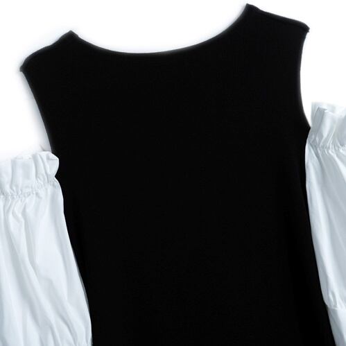 レディース ワンピース オフショルダー 萌袖 フリル フリル袖 大人可愛い きれいめ シンプル レディース ワンピース オフショルダー 萌袖 フリル フリル袖 大人可愛い きれいめ シンプル