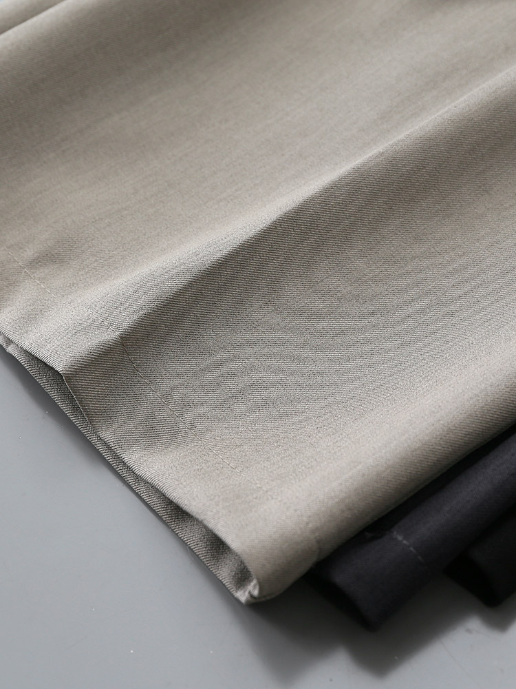 パンツハイウエストのストレートスーツのズボンの女性の春と秋の新型の黒色のワイドレギンスのズボンのOLの職業の百合はやせているズボンを現します パンツハイウエストのストレートスーツのズボンの女性の春と秋の新型の黒色のワイドレギンスのズボンのOLの職業の百合はやせているズボンを現します