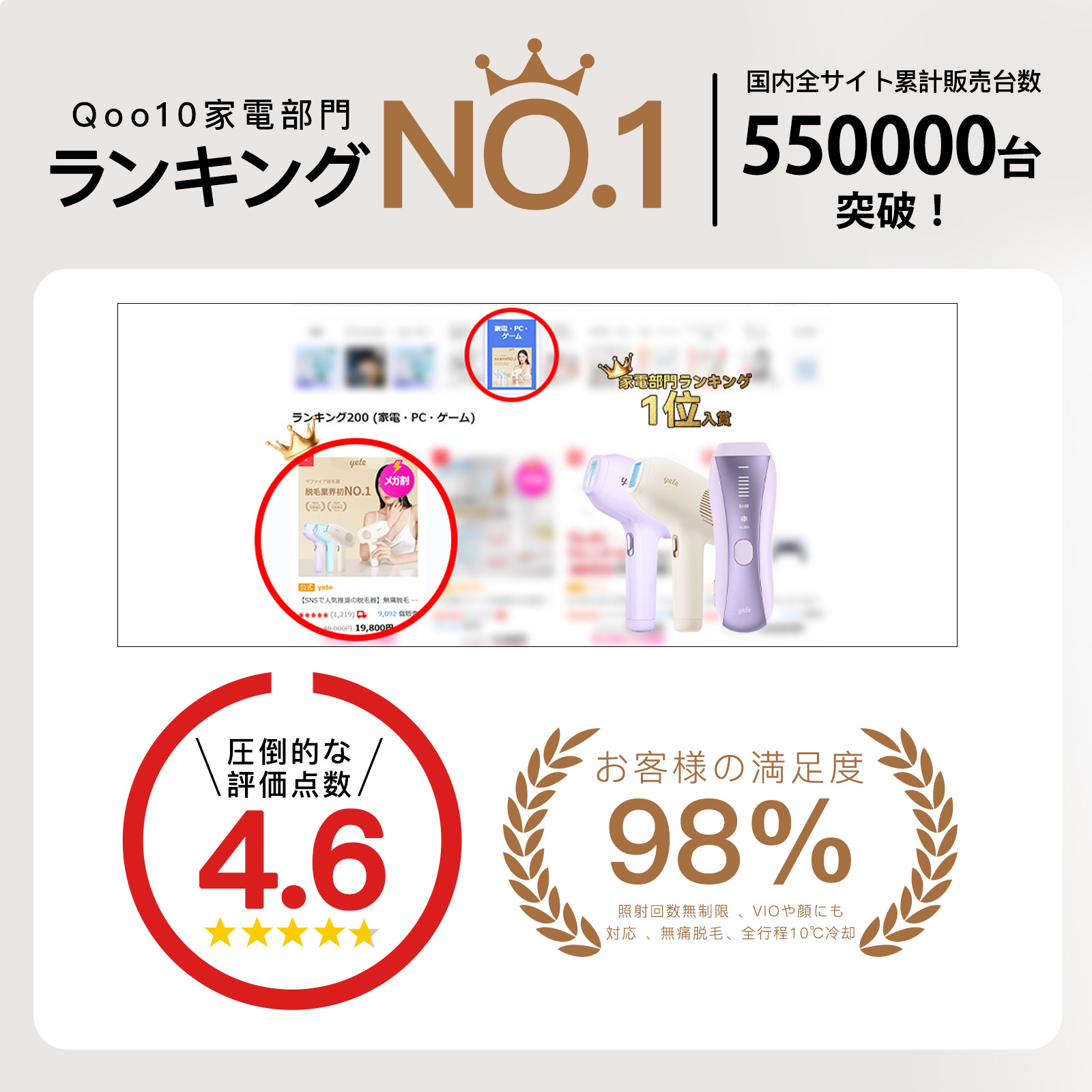 Qoo10] yete 【 全サイト最安値！15840 税込 】