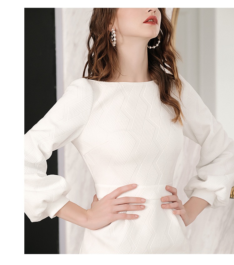 新作 秋冬 レディース 春夏 ワンピース ひざ下 マキシ マキシ丈 袖あり 長袖 ホルンスリーブ