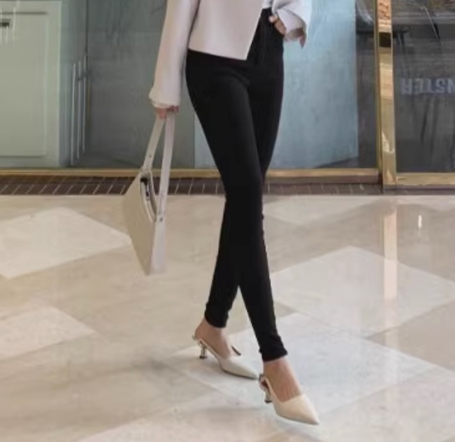 レディース パンツ ボトムス ロングパンツ ストレッチパンツ スキニーパンツ ロング アンクル丈 フルレングス タイト スリム 細身 スリムフィット ファスナー ポケット ハイウエスト 伸縮性