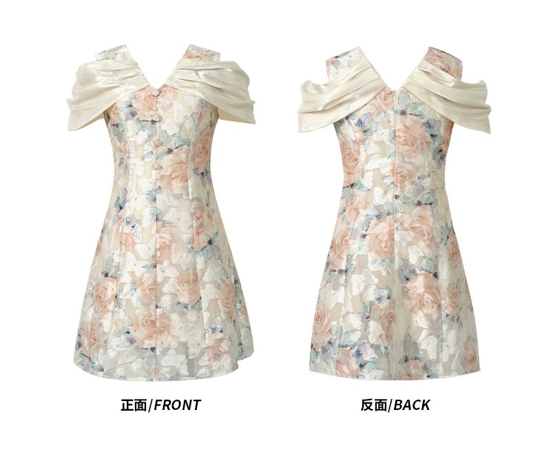 夏 森ガール 花柄 小柄 ショート オフショルダー ドレス パーティー キャバ 大人 同窓会 披露宴 卒業式 結婚式 演奏会 ウェディング 二次会 夏 森ガール 花柄 小柄 ショート オフショルダー ドレス パーティー キャバ 大人 同窓会 披露宴 卒業式 結婚式 演奏会 ウェディング 二次会
