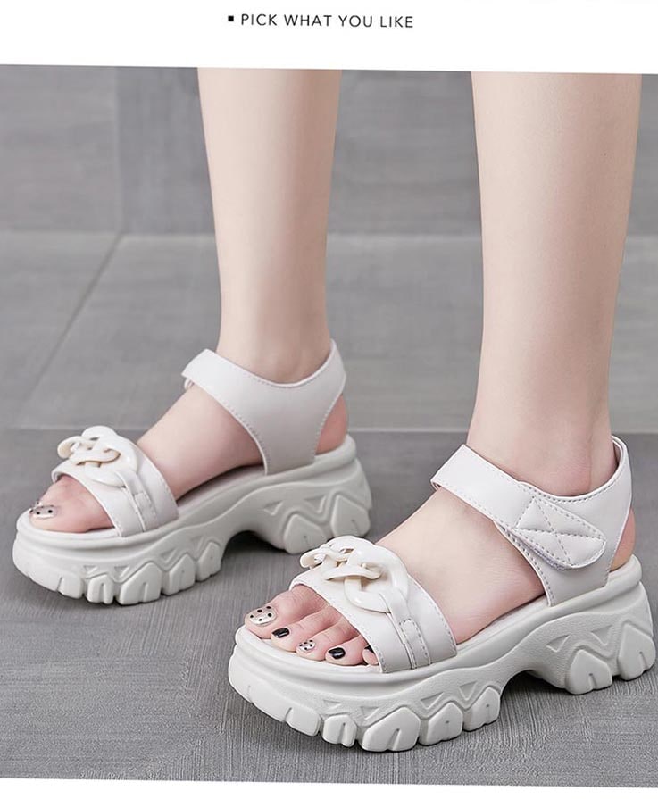 厚底サンダル レディース 歩きやすい スポーツサンダル ヒール5cm ベルト コンフォート 歩きやすい 軽量 美脚効果 スポサン ビーチサンダル 厚底靴 カジュアル 夏 黒 ホワイト 21.5 22. 厚底サンダル レディース 歩きやすい スポーツサンダル ヒール5cm ベルト コンフォート 歩きやすい 軽量 美脚効果 スポサン ビーチサンダル 厚底靴 カジュアル 夏 黒 ホワイト 21.5 22.