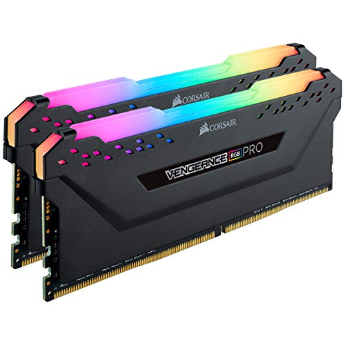 CORSAIR DDR4-3600MHz デスクトップPC用 メモリ VENGEANCE RGB PRO シリーズ 32GB [16GB2枚] CMW32GX4M2Z3600C18