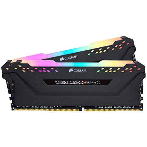CORSAIR DDR4-3600MHz デスクトップPC用 メモリ VENGEANCE RGB PRO シリーズ 32GB [16GB2枚] CMW32GX4M2Z3600C18