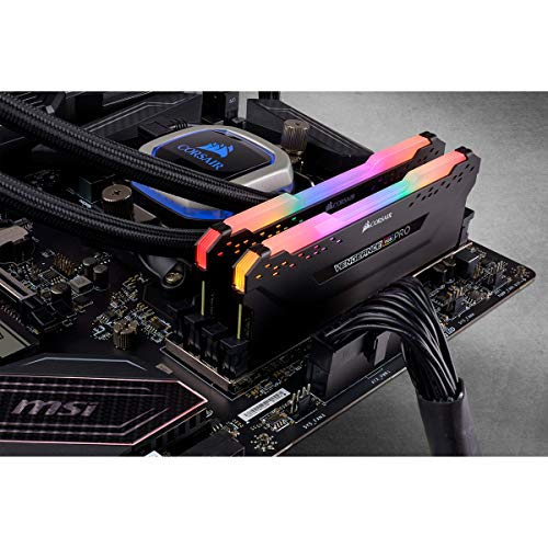 CORSAIR DDR4-3600MHz デスクトップPC用 メモリ VENGEANCE RGB PRO シリーズ 32GB [16GB2枚] CMW32GX4M2Z3600C18