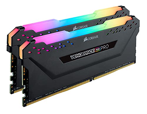 CORSAIR DDR4-3600MHz デスクトップPC用 メモリ VENGEANCE RGB PRO シリーズ 32GB [16GB2枚] CMW32GX4M2Z3600C18