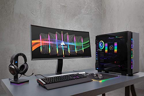 CORSAIR DDR4-3600MHz デスクトップPC用 メモリ VENGEANCE RGB PRO シリーズ 32GB [16GB2枚] CMW32GX4M2Z3600C18