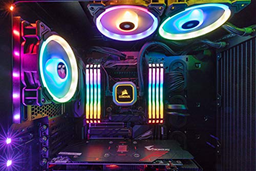 CORSAIR DDR4-3600MHz デスクトップPC用 メモリ VENGEANCE RGB PRO シリーズ 32GB [16GB2枚] CMW32GX4M2Z3600C18