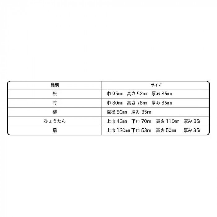山県化学(ヤマケン) 梅 押し型 山県化学(ヤマケン) 梅 押し型