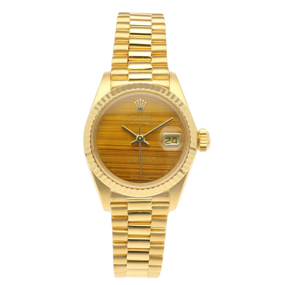 ロレックス デイトジャスト オイスターパーペチュアル 腕時計 18金 K18イエローゴールド 6917 自動巻き 1年保証 ROLEX 中古 ロレックス デイトジャスト オイスターパーペチュアル 腕時計 18金 K18イエローゴールド 6917 自動巻き 1年保証 ROLEX 中古