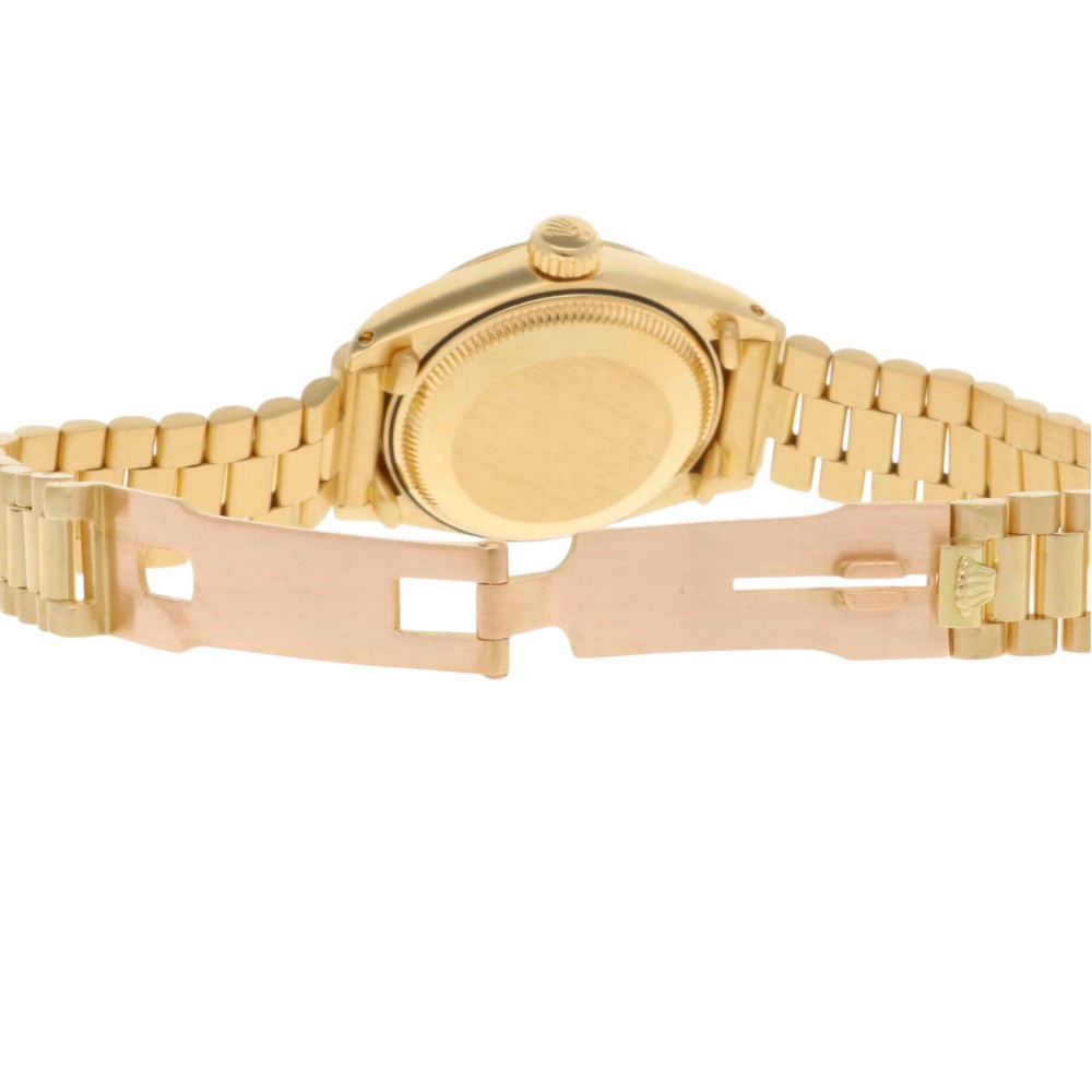 ロレックス デイトジャスト オイスターパーペチュアル 腕時計 18金 K18イエローゴールド 6917 自動巻き 1年保証 ROLEX 中古 ロレックス デイトジャスト オイスターパーペチュアル 腕時計 18金 K18イエローゴールド 6917 自動巻き 1年保証 ROLEX 中古