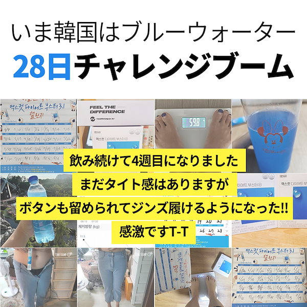 【28日間-3.1kg サポート】 ダイエット ブースター 3.1 ブルーウォーター低脂肪カット ダイエットサプリ