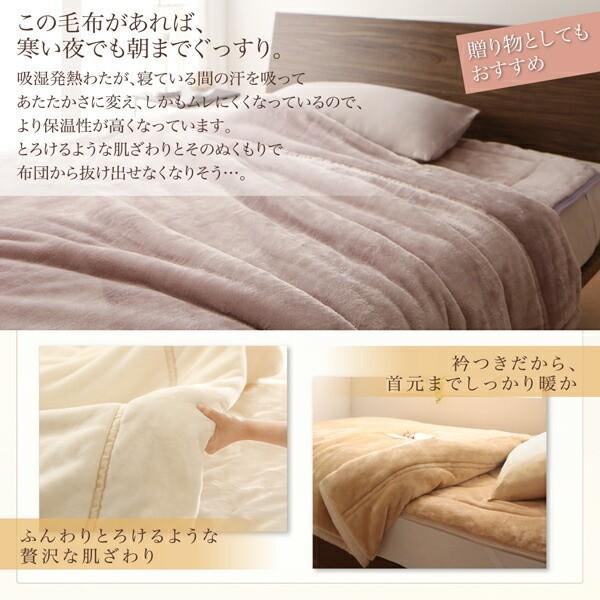 2枚合わせ 毛布 敷きパッド セミダブル 2点セット マイクロファイバー 吸湿発熱わた入り 静電気防止 掛敷 布団 セット ベッド 洗濯OK 来客用 冬用