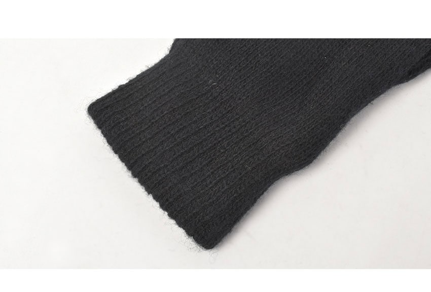 CARLTON GLOVES MGL0065 メンズ 手袋 グローブ ブランド 上品 ロゴ クラシカル クラシック キレカジ 防寒 ウール混紡 通勤 通学 プレゼント