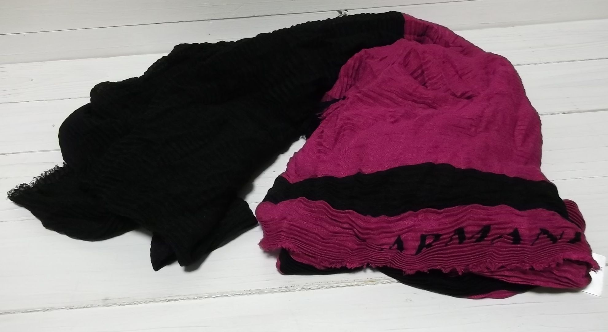 LA直輸入 メンズ レディース 男女兼用 ストール マフラー ブラック パープル stole muffler ARMANI EXCHANGE 018 LA直輸入 メンズ レディース 男女兼用 ストール マフラー ブラック パープル stole muffler ARMANI EXCHANGE 018